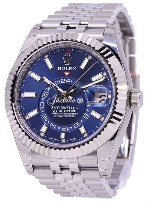 sky dweller rolex blue|rolex 336934 opinioni.